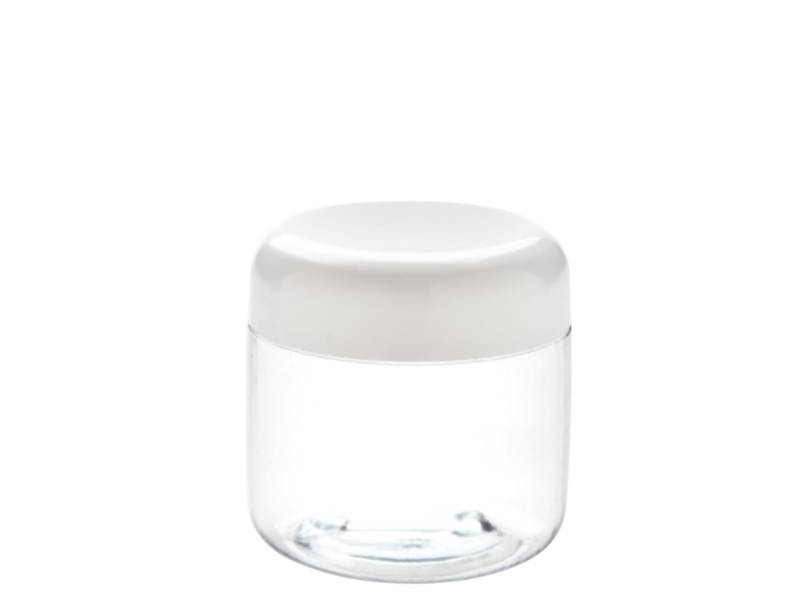 Pote Pvc Cristal X 100 C/Tapa