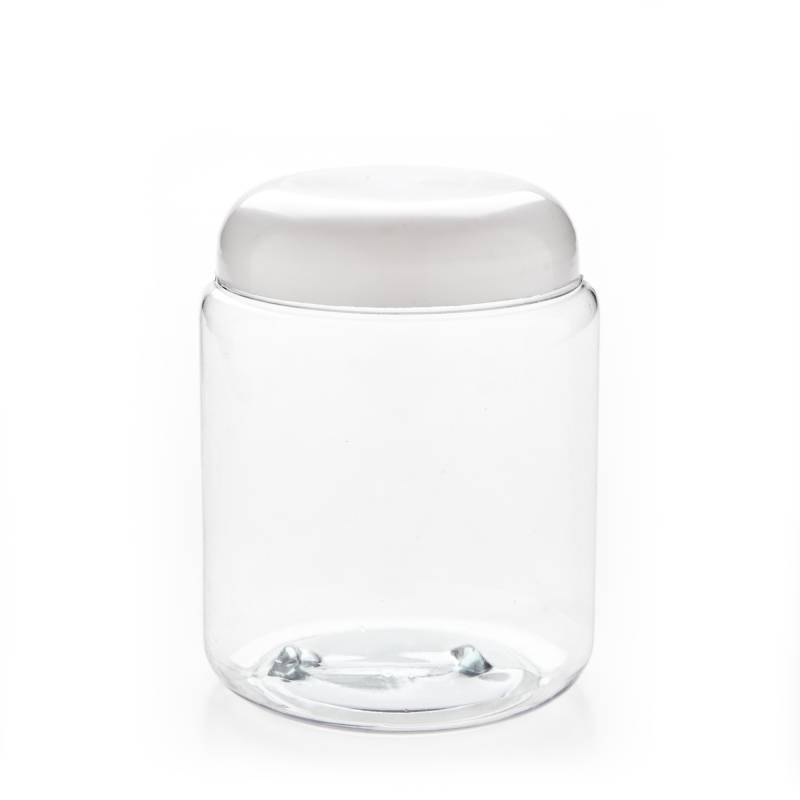 Pote Pvc Cristal X 1000 C/Tapa